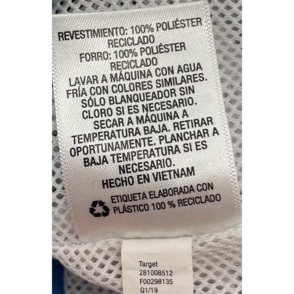 Goodfellow & Co. Men's Size Medium Black/Grey/White/Blue Striped Board Shorts - Picture 4 of 5